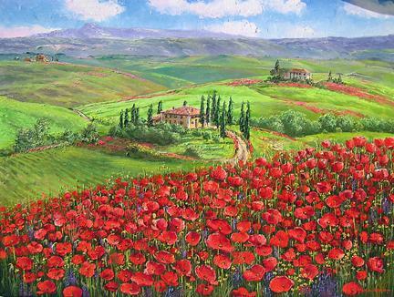 Famous Tuscany Paintings